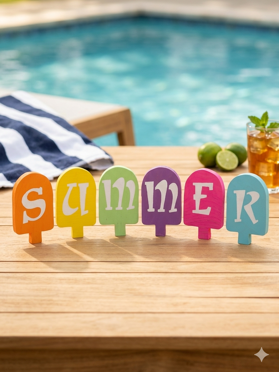 Summer Popsicle Decor