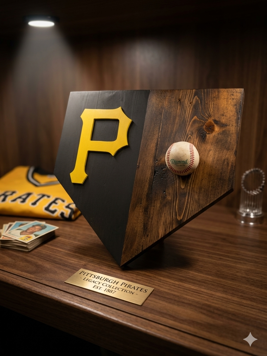 Pittsburgh Pirates Home Plate Wall Art