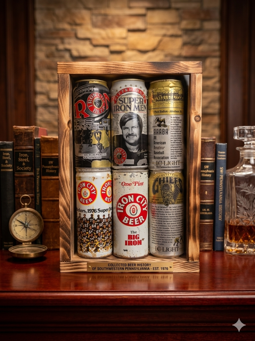 Iron City Beer Collectible Can Set