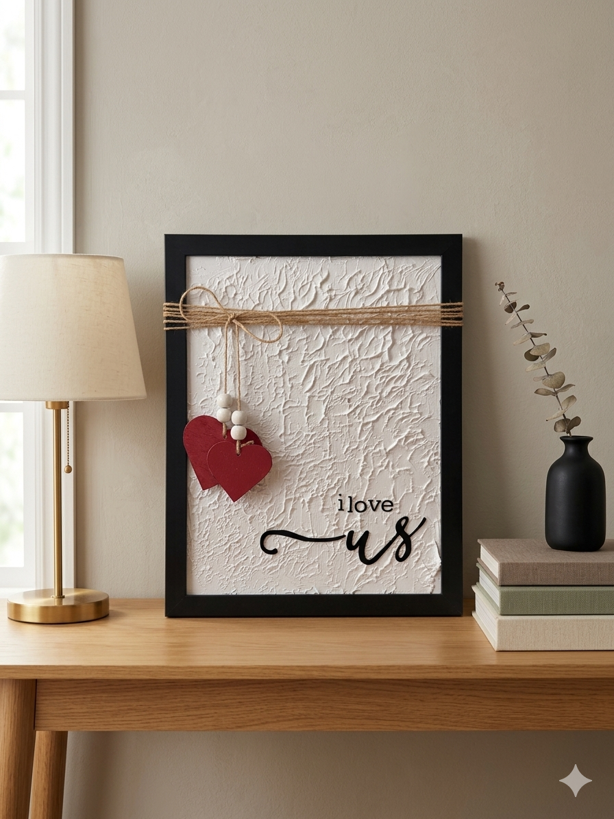 I Love Us Framed Wall Art