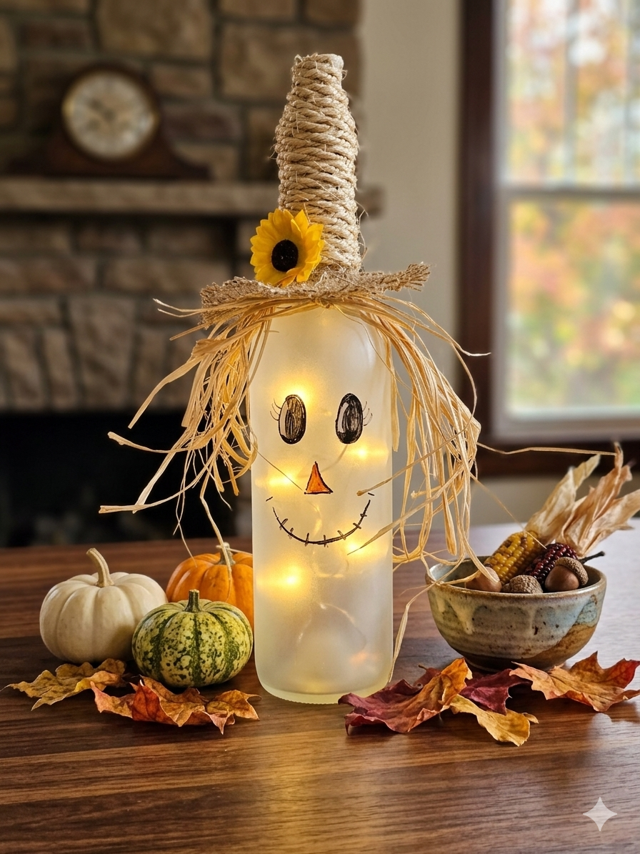 Scarecrow Bottle Light