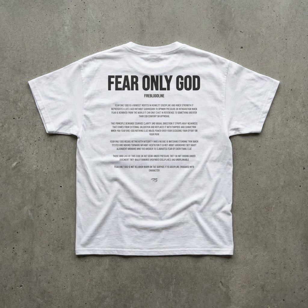 FEAR ONLY GOD