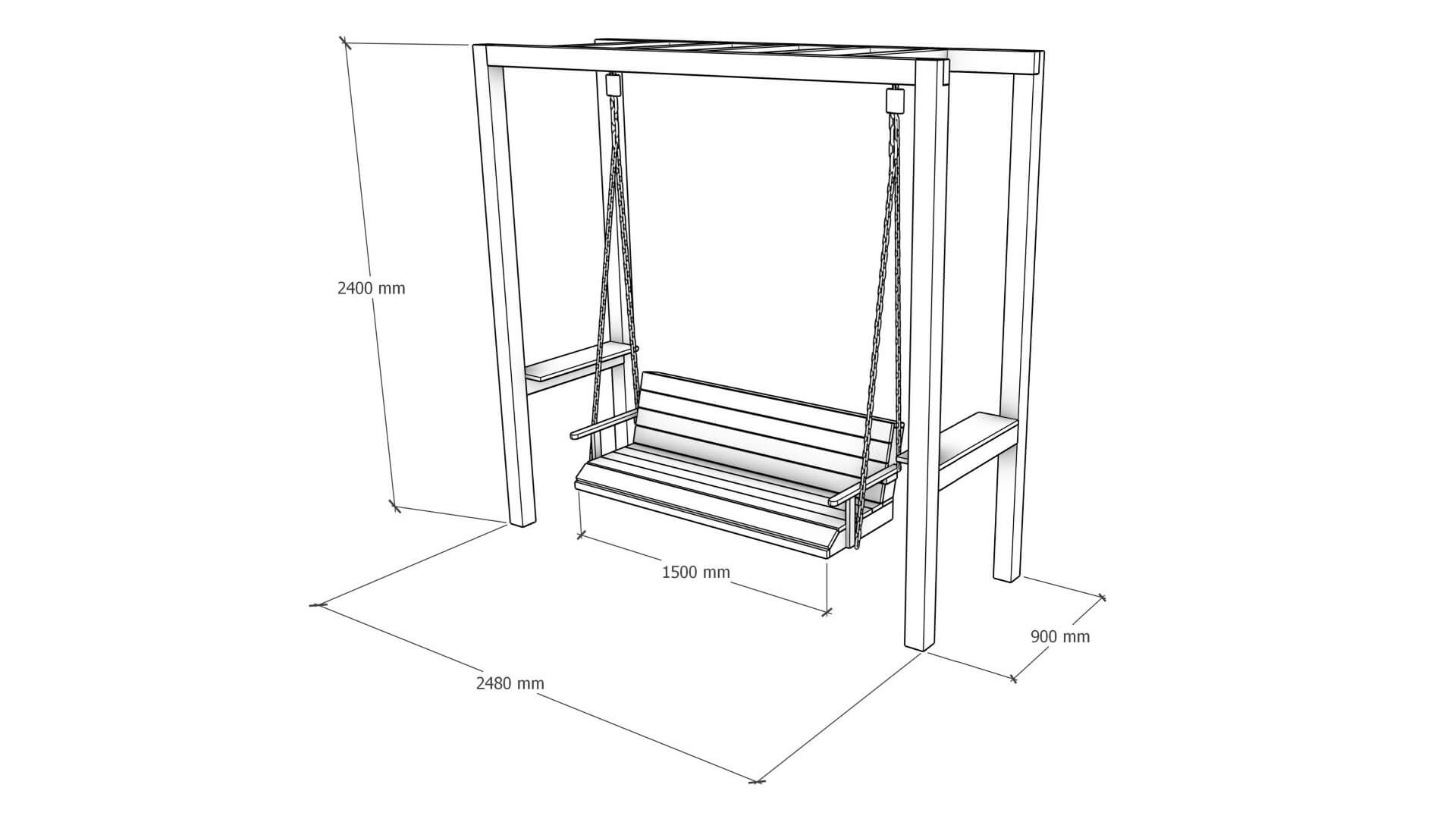 Gartenschaukel ELEPHANT