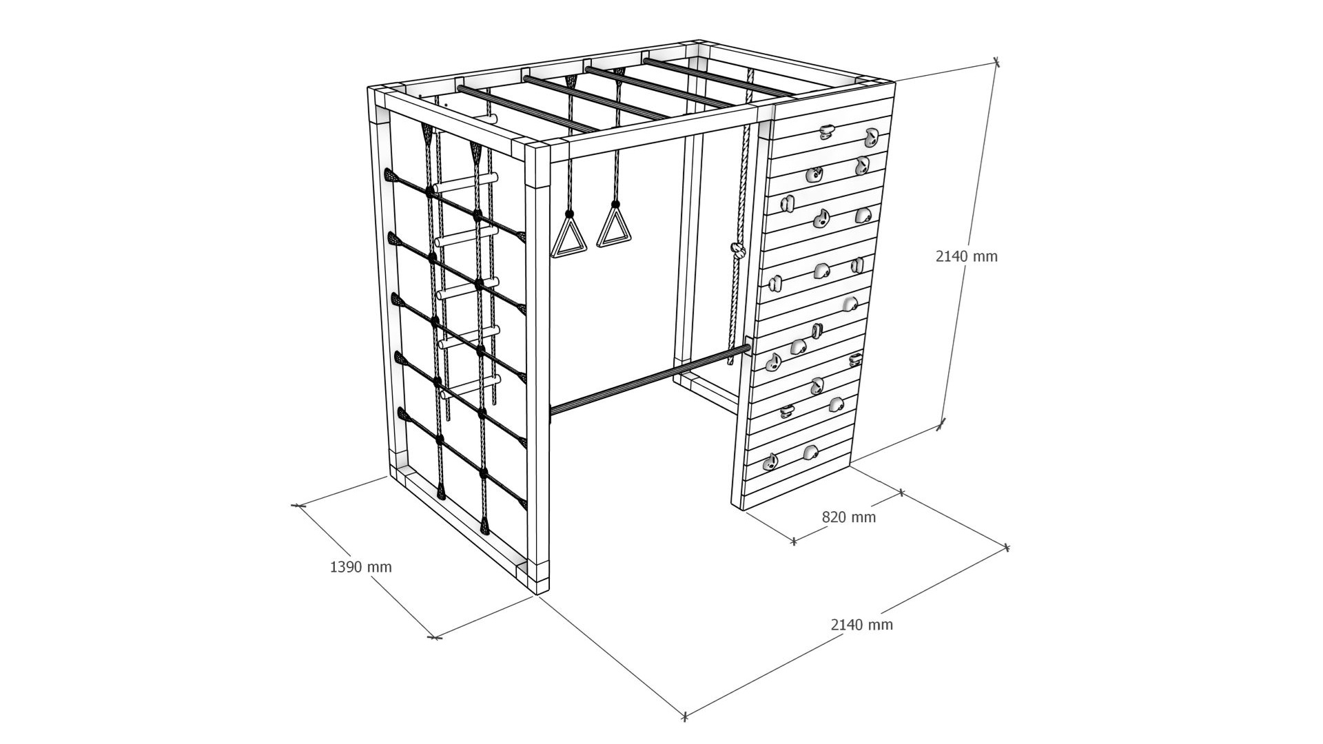 Klettergerüst BABOON