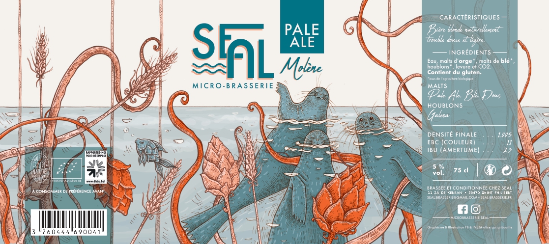 Pack 12 x 33cl Molène (Pale Ale)