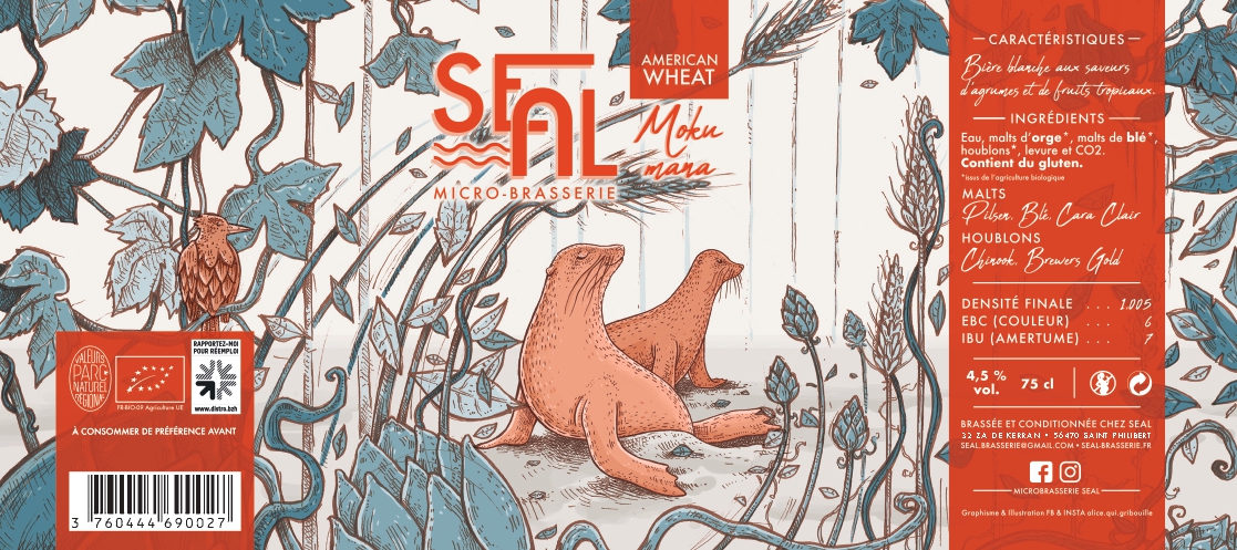 Pack 12 x 33cl Moku Mana (American Wheat)