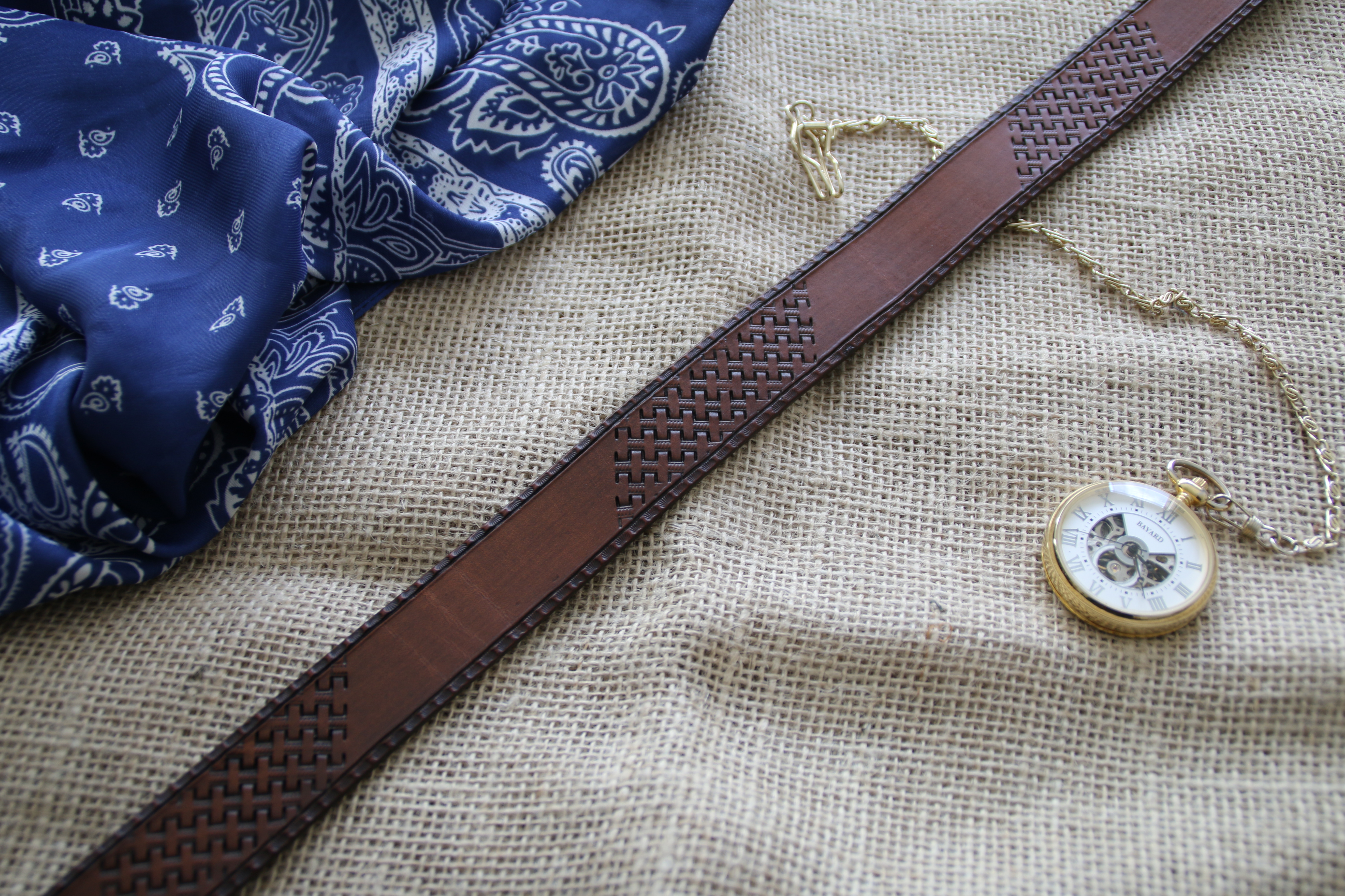 Ceinture à motifs