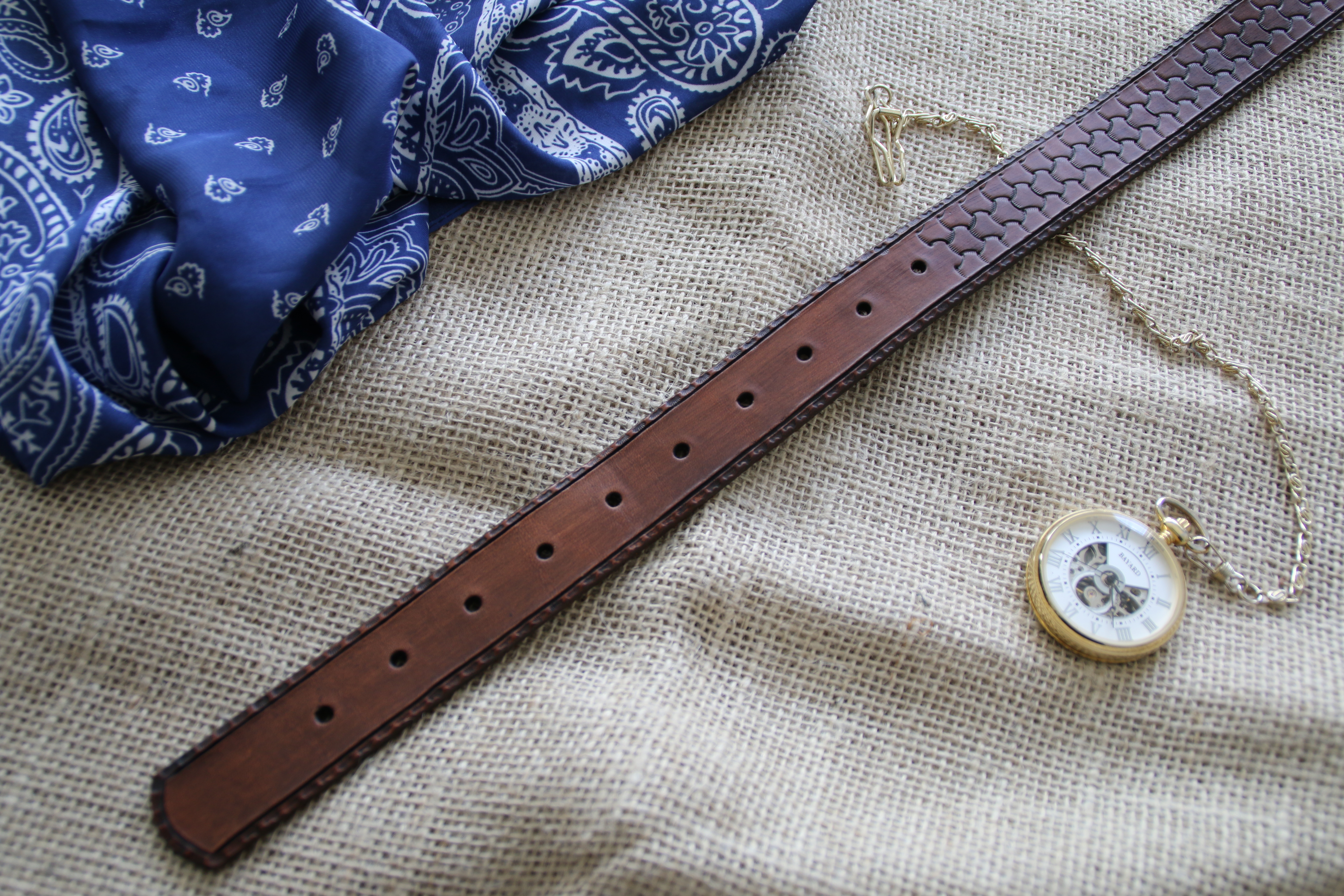 Ceinture à motifs