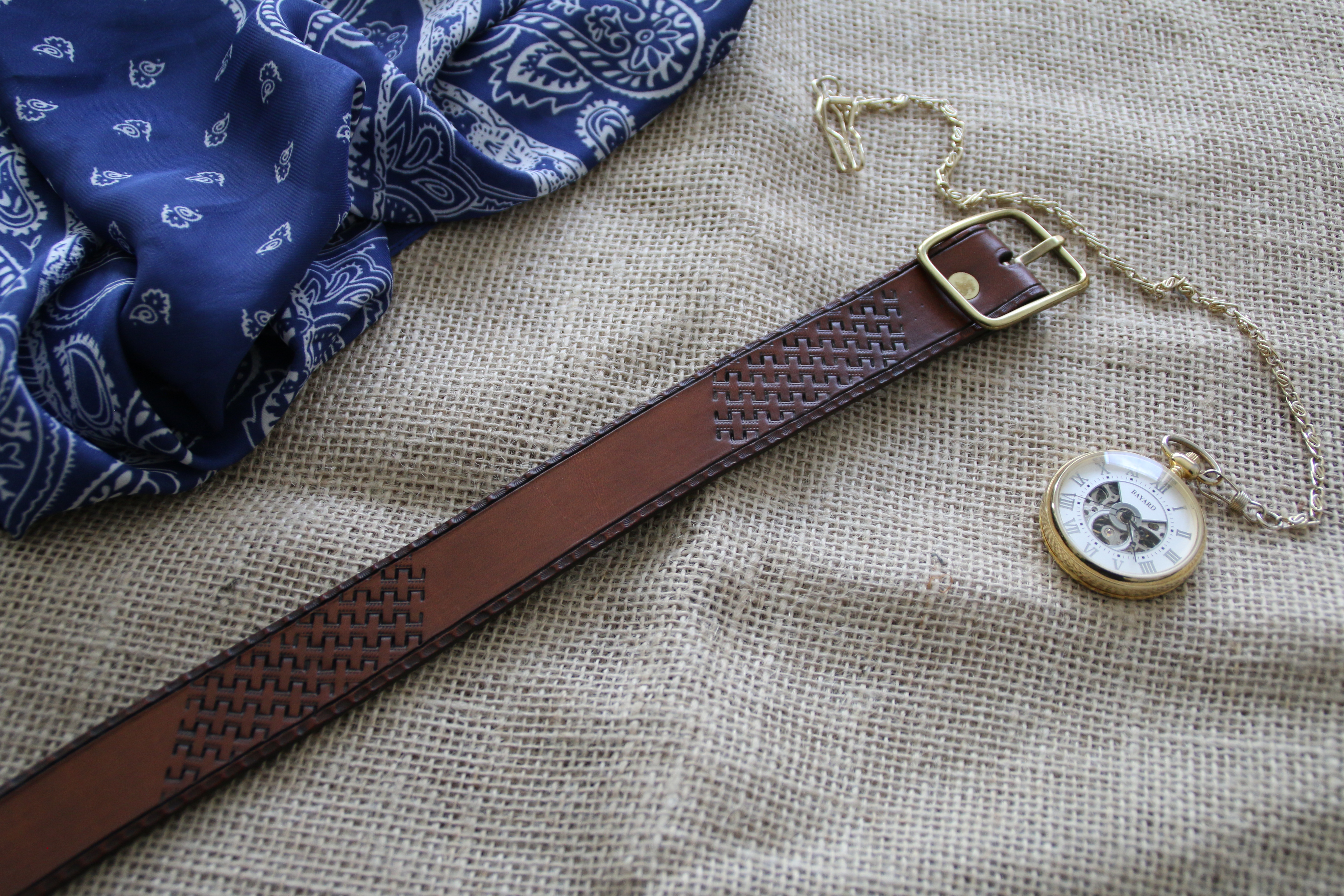 Ceinture à motifs