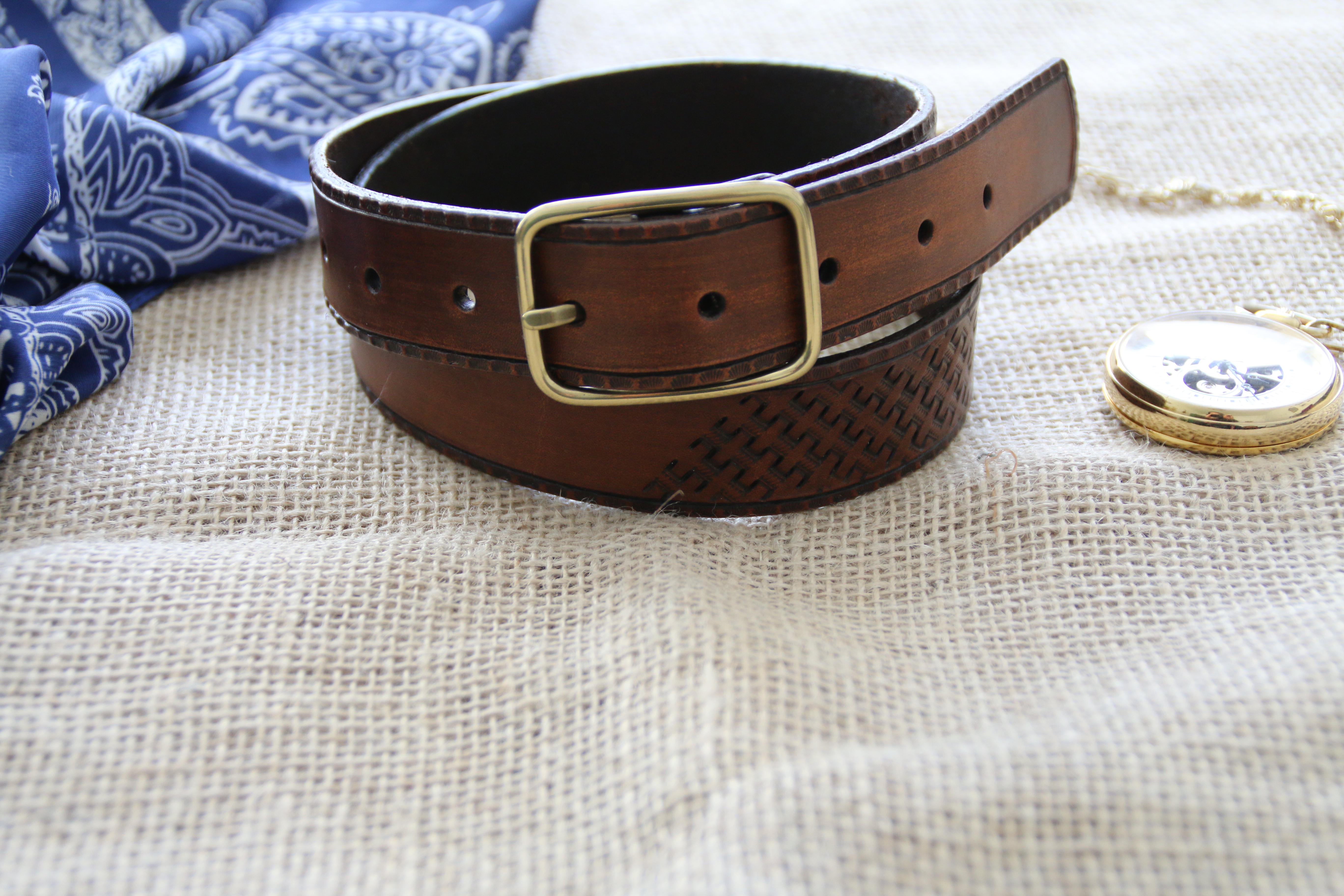Ceinture à motifs