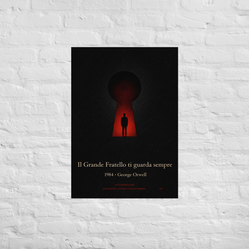 Poster "il grande fratello ti guarda sempre