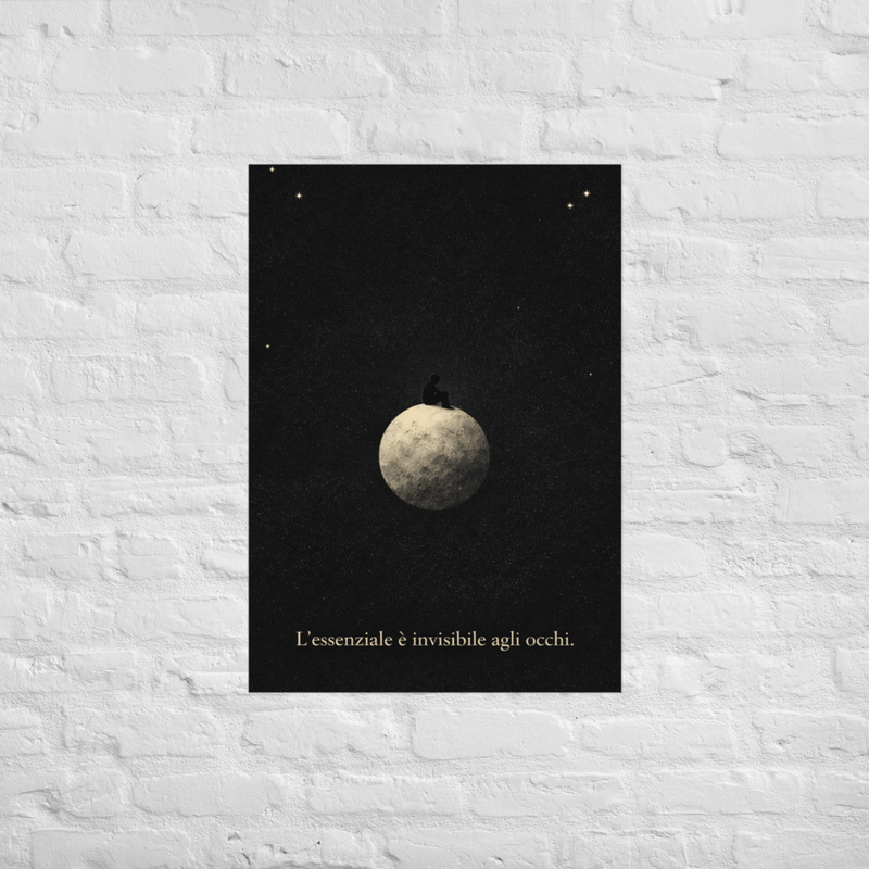 Poster "L'invisibile agli occhi"