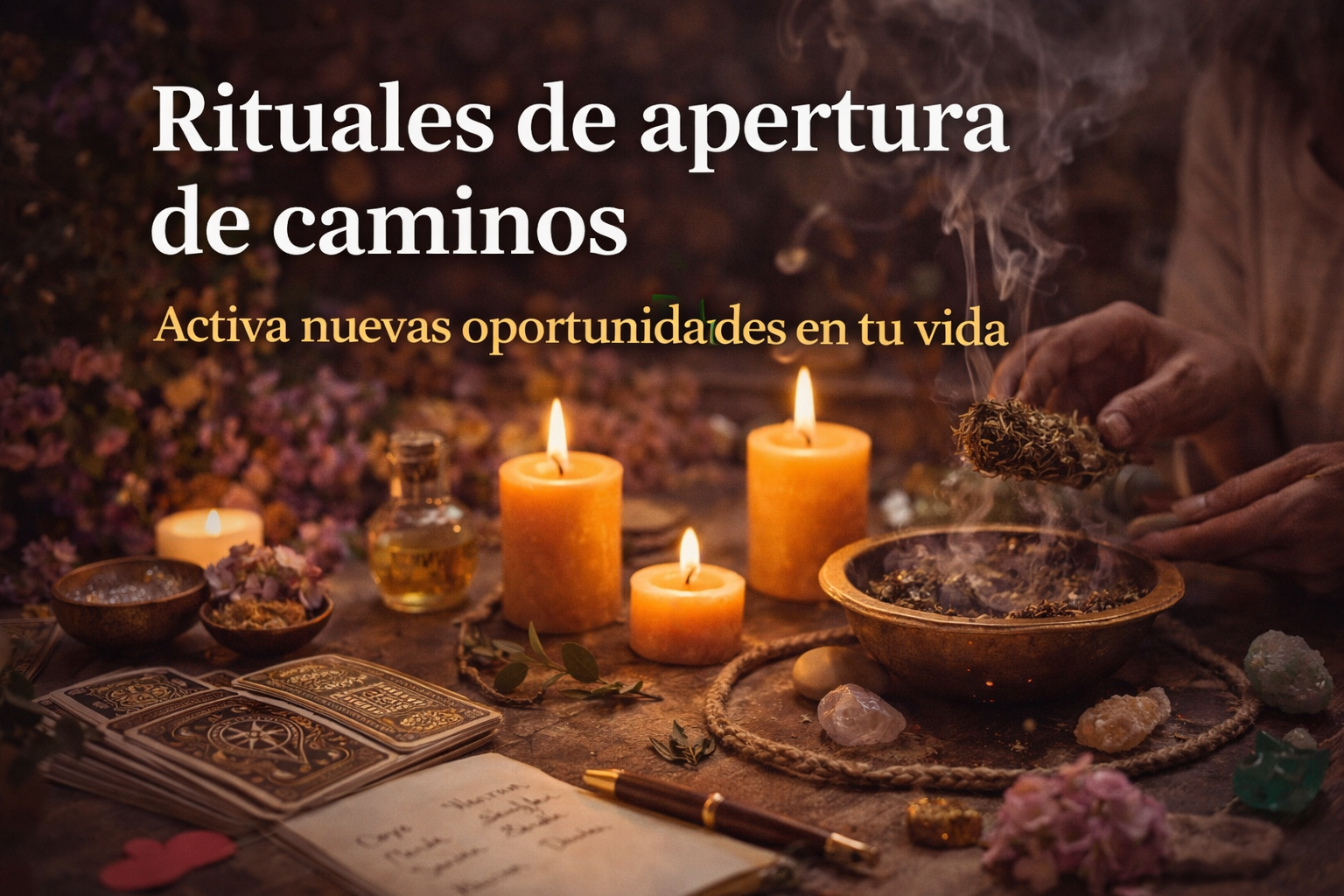 Rituales de apertura de caminos