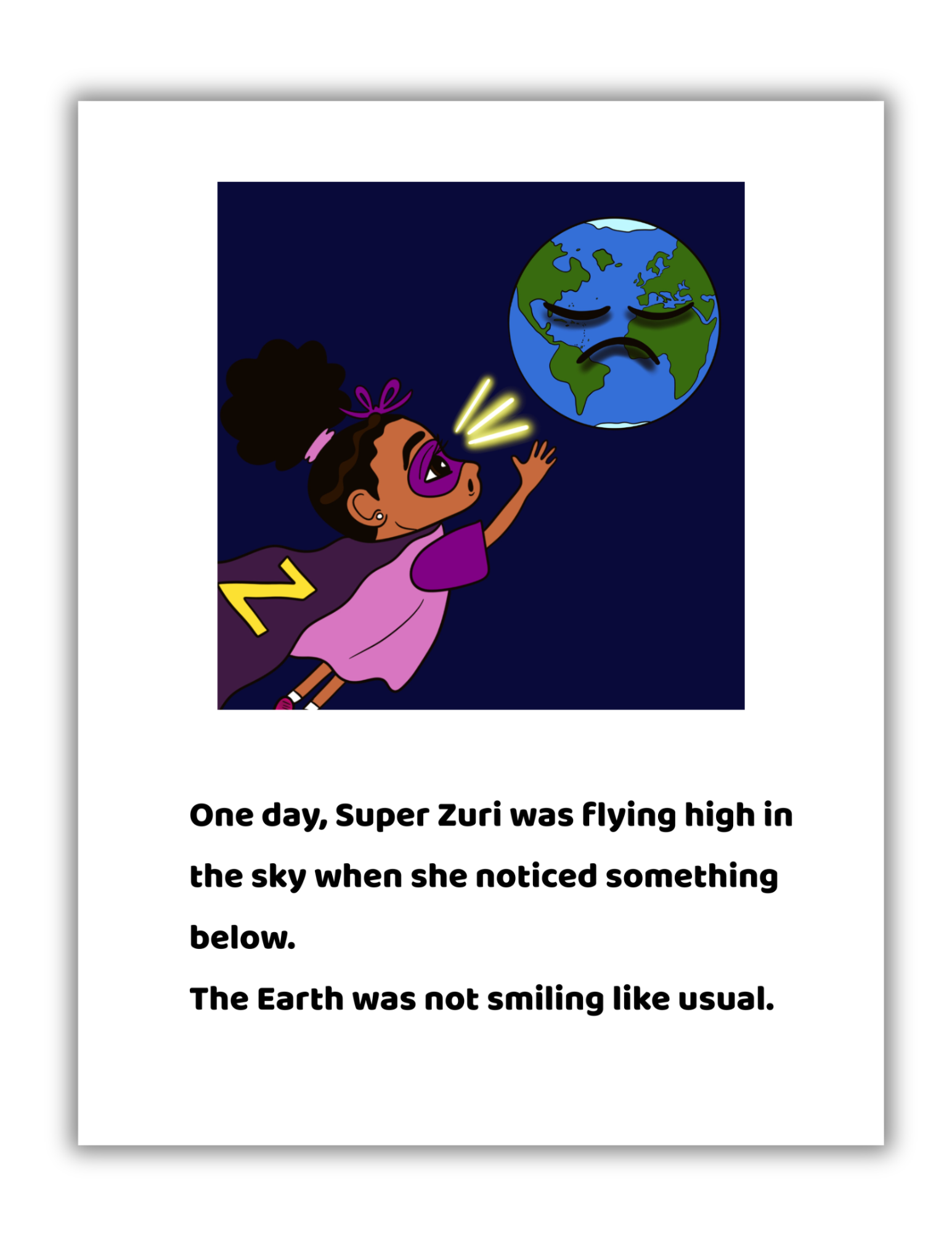 Super Zuri Helps the Earth
