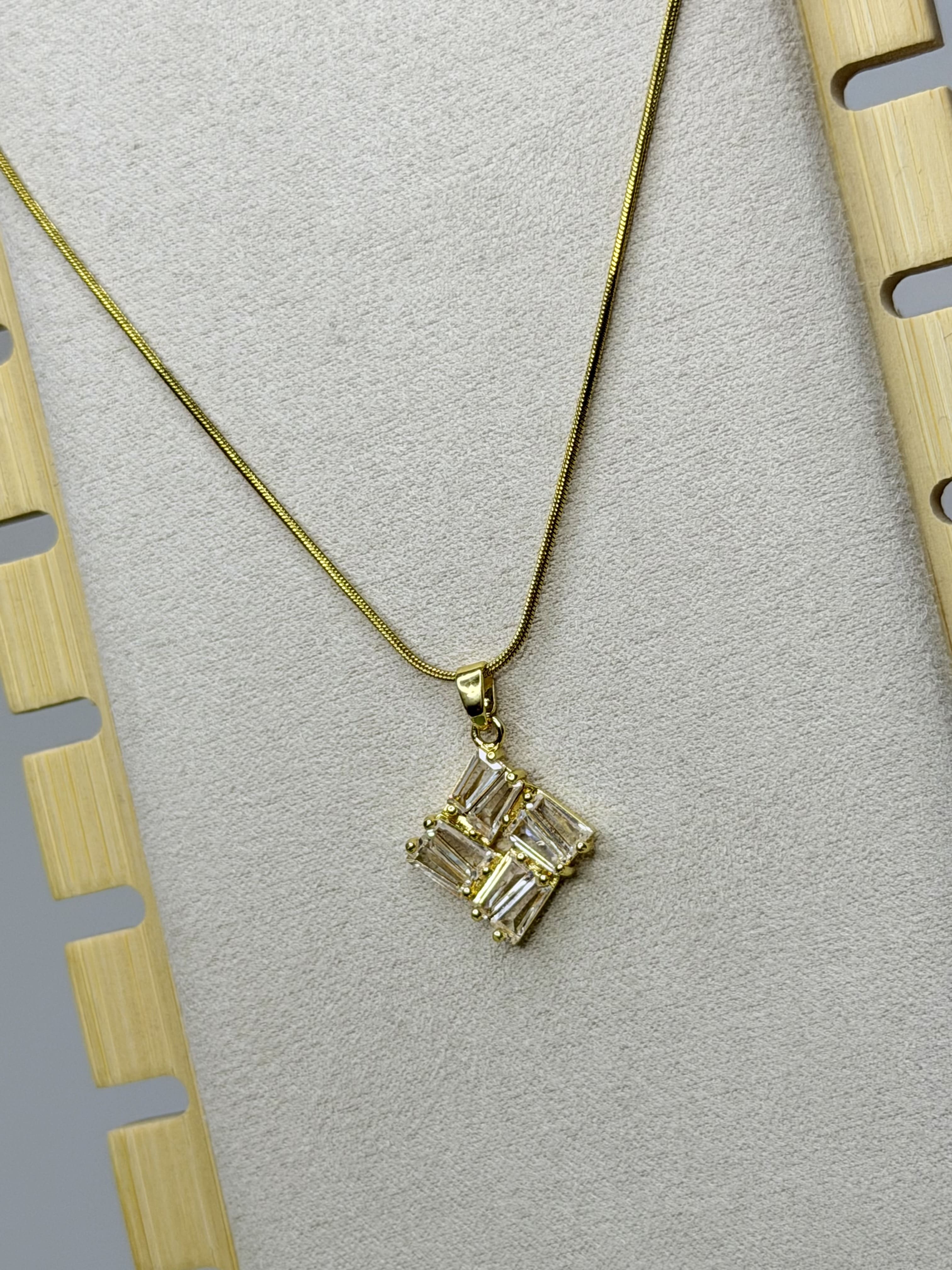 THE ICE GRID NECKLACE