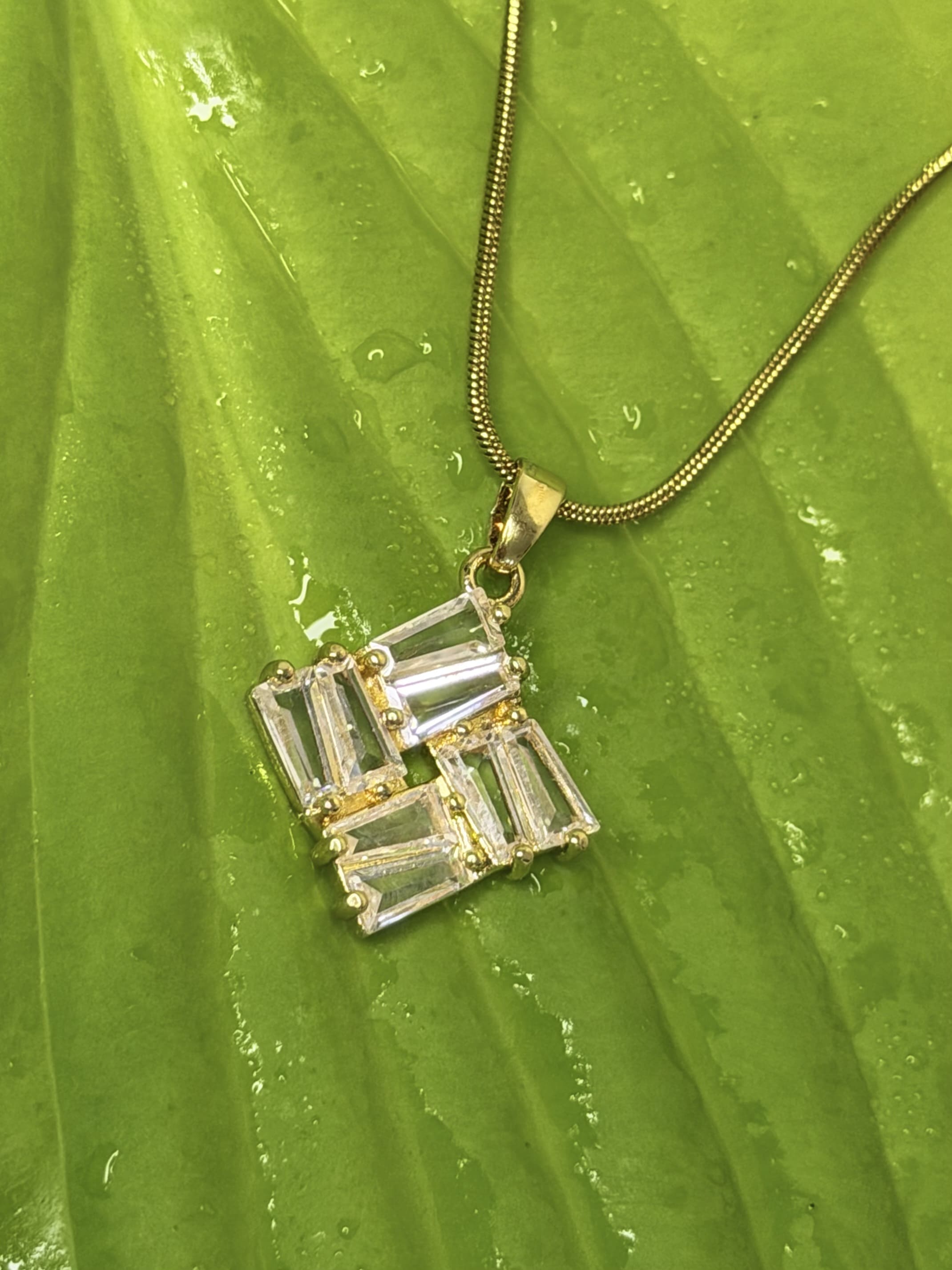 THE ICE GRID NECKLACE