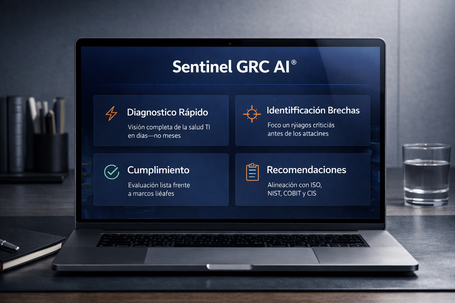 Sentinel GRC AI – Presentación Ejecutiva de Auditoría TI Inteligente
