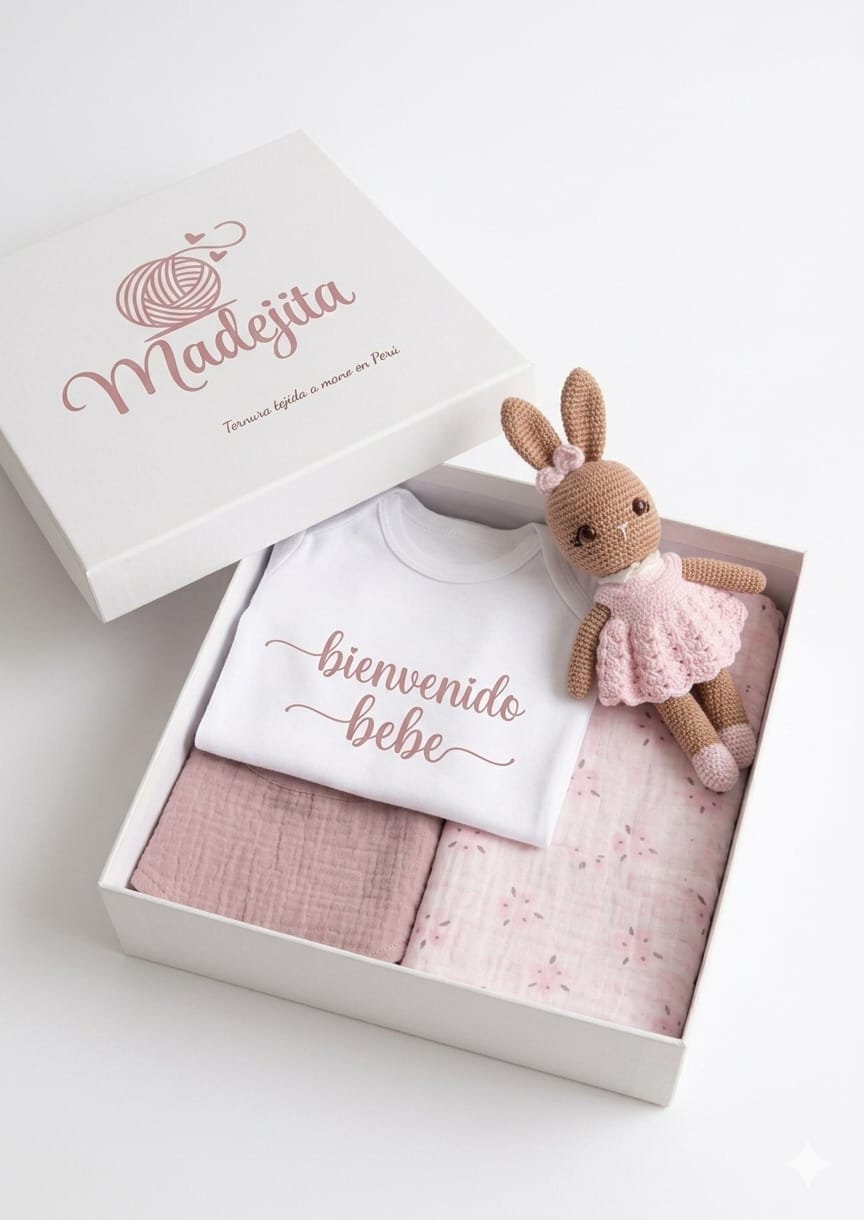 Caja de regalo para bebé niña