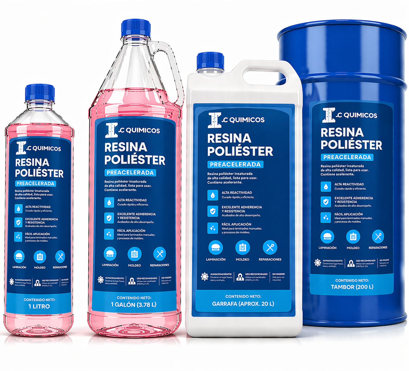 Resina Poliéster Preacelerada