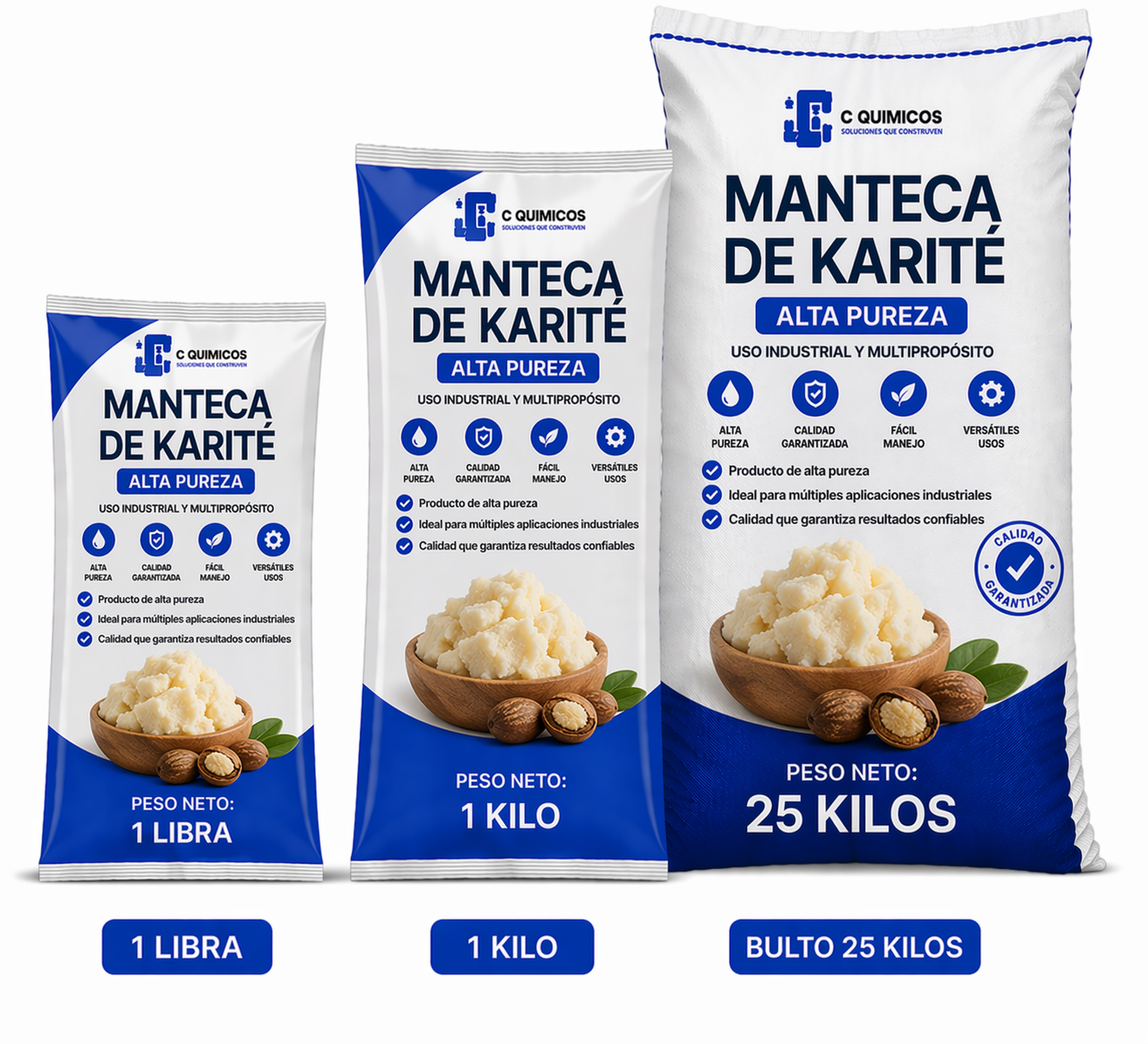 Manteca de Karité Alta Pureza