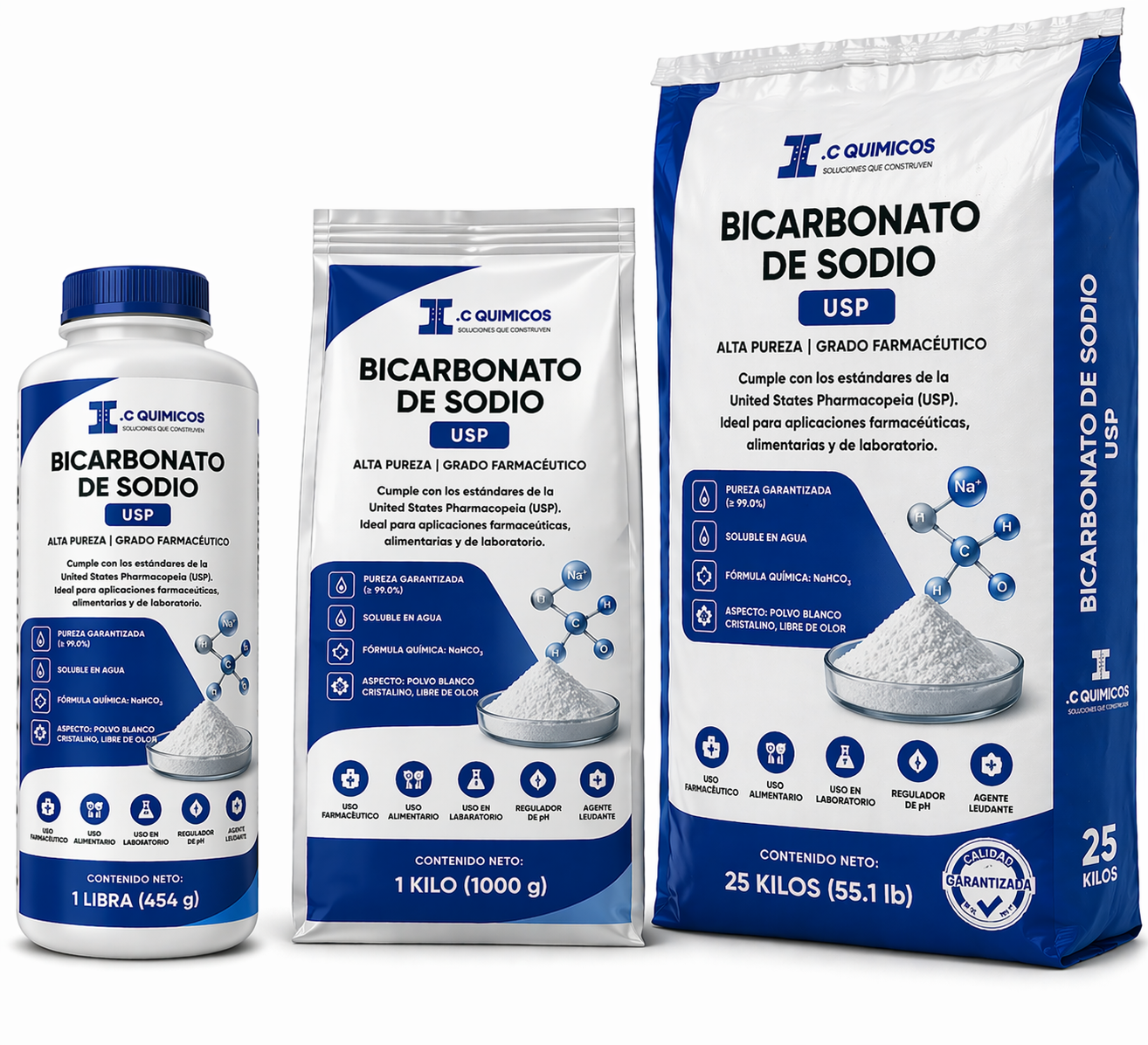 Bicarbonato de Sodio USP