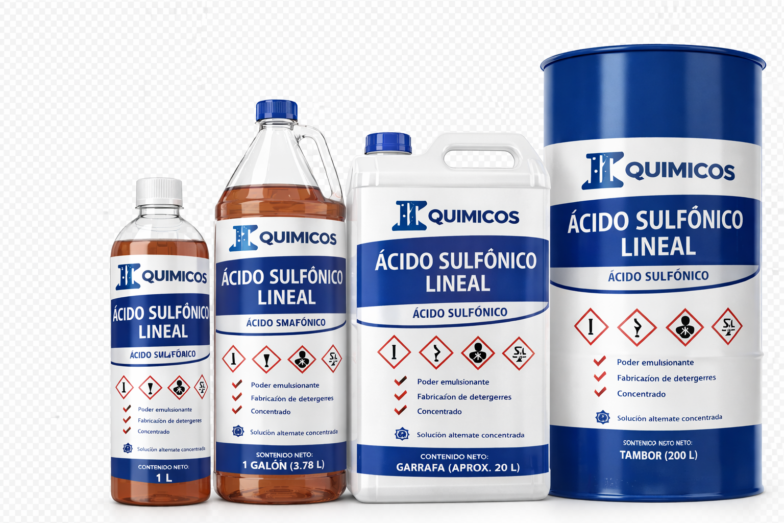 Ácido Sulfónico Lineal