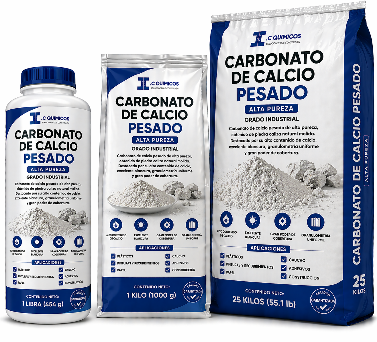 Carbonato de Calcio Pesado