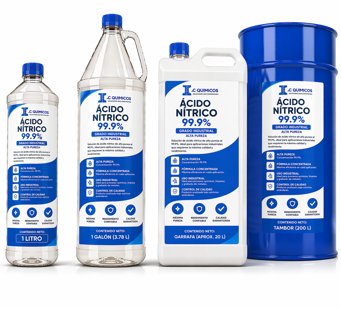 Ácido Nítrico 99.9%