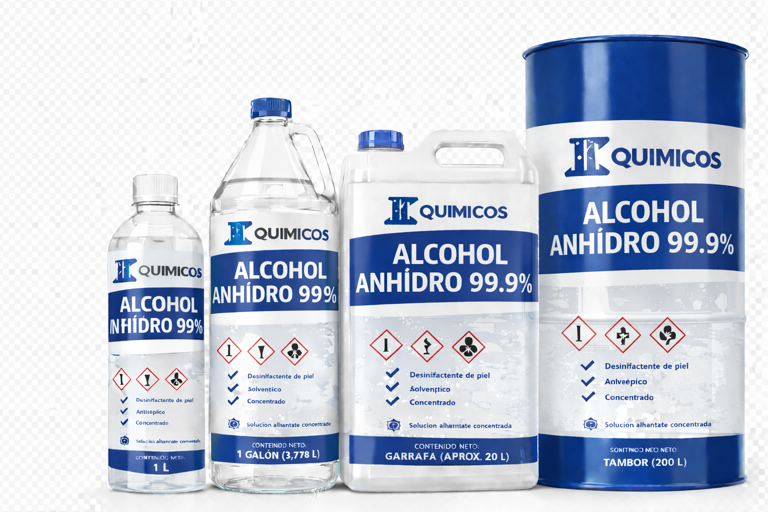 Alcohol Anhidro 99.9%