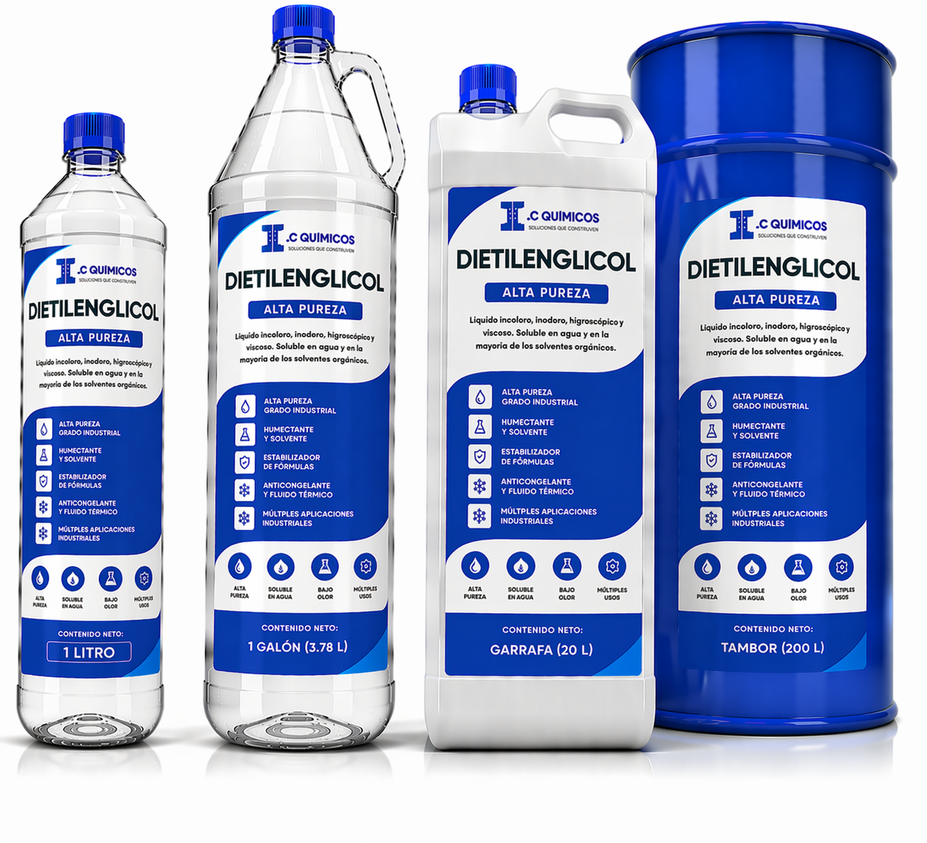 Dietilenglicol Alta Pureza