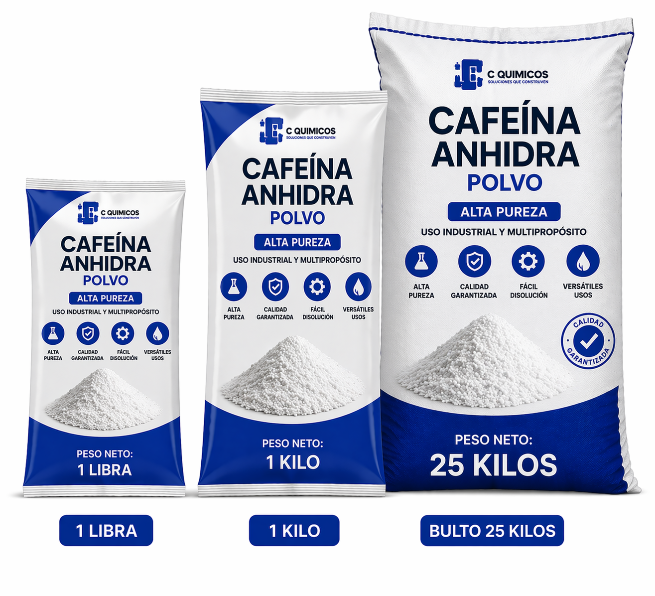 Cafeína Anhidra Polvo