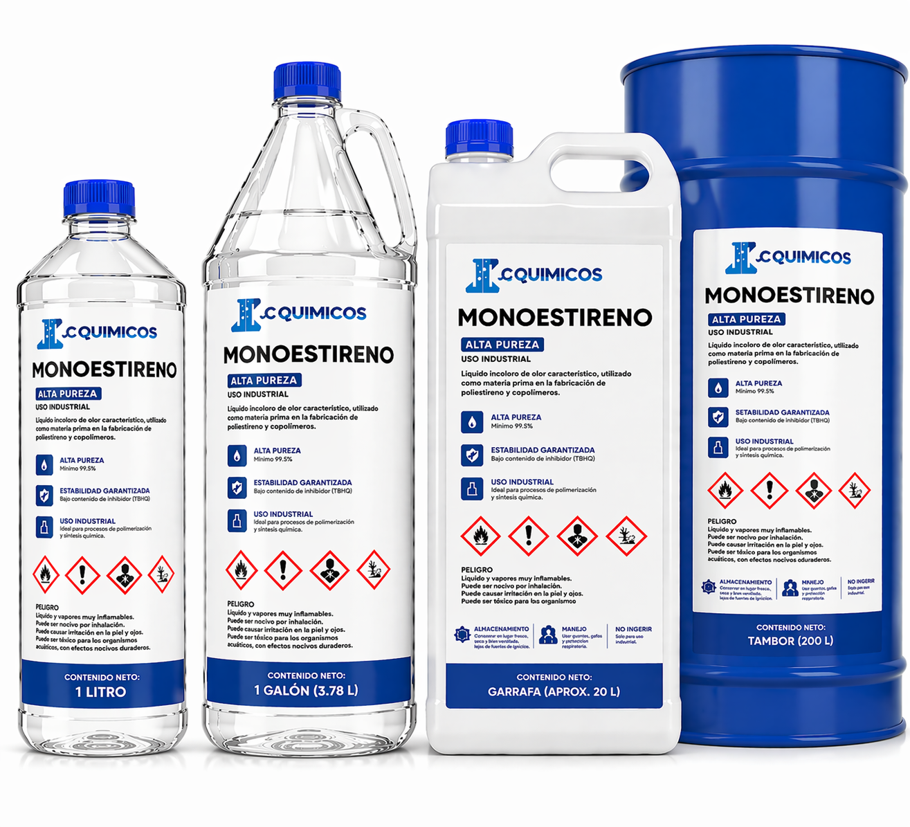 Monoestrireno Alta Pureza