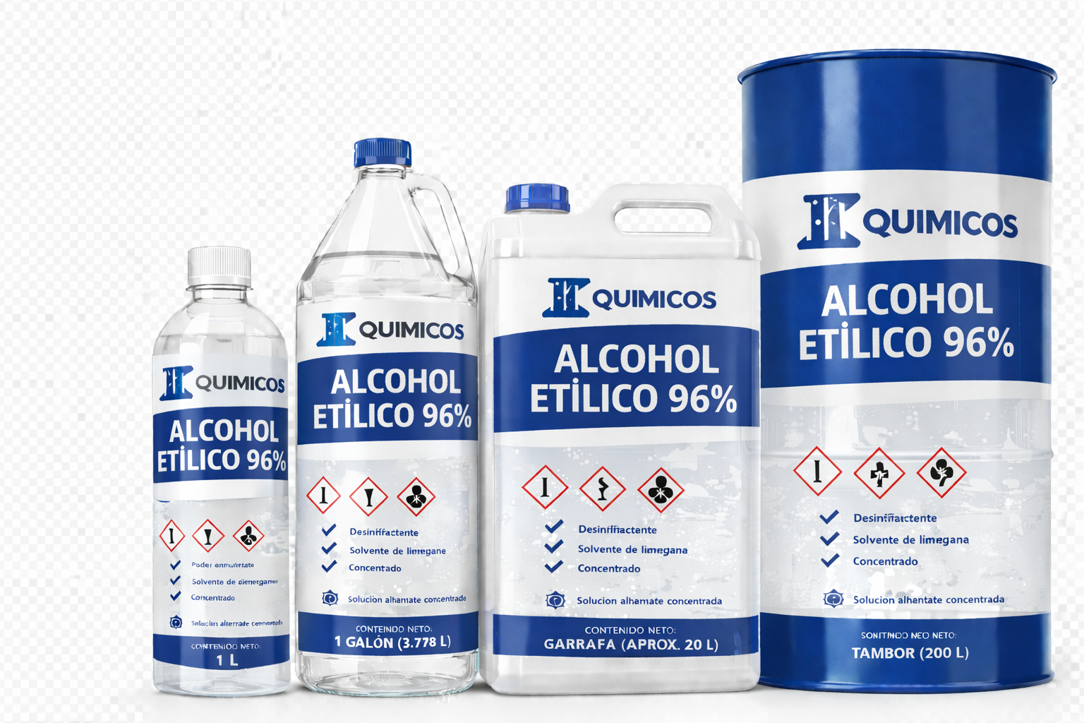 Alcohol Etílico 96%