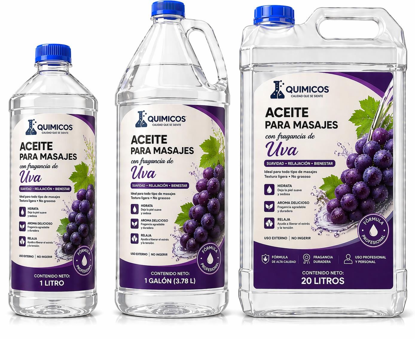 Aceite para Masajes de Uva
