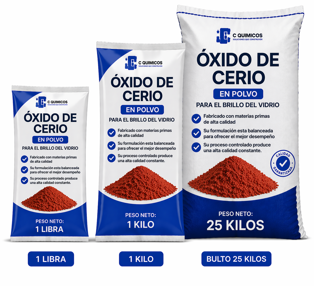 Óxido de Cerio en Polvo