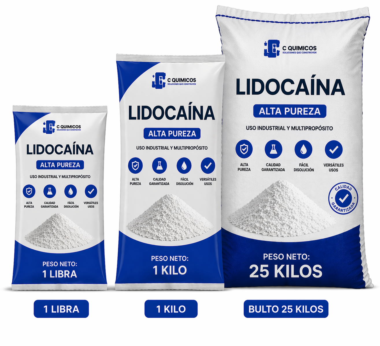 Lidocaína Alta Pureza