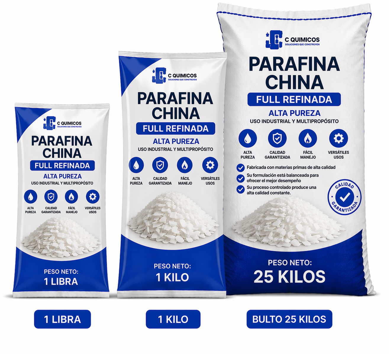 Parafina China Full Refinada