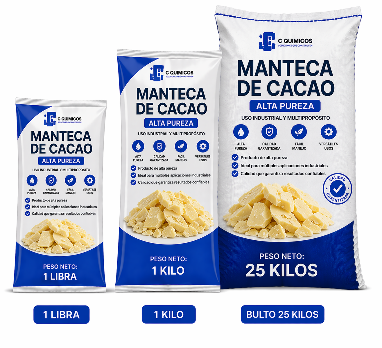 Manteca de Cacao Alta Pureza