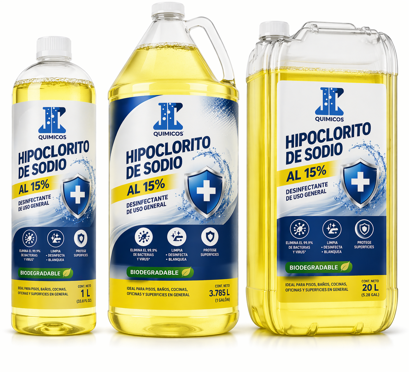 Hipoclorito de Sodio al 15%