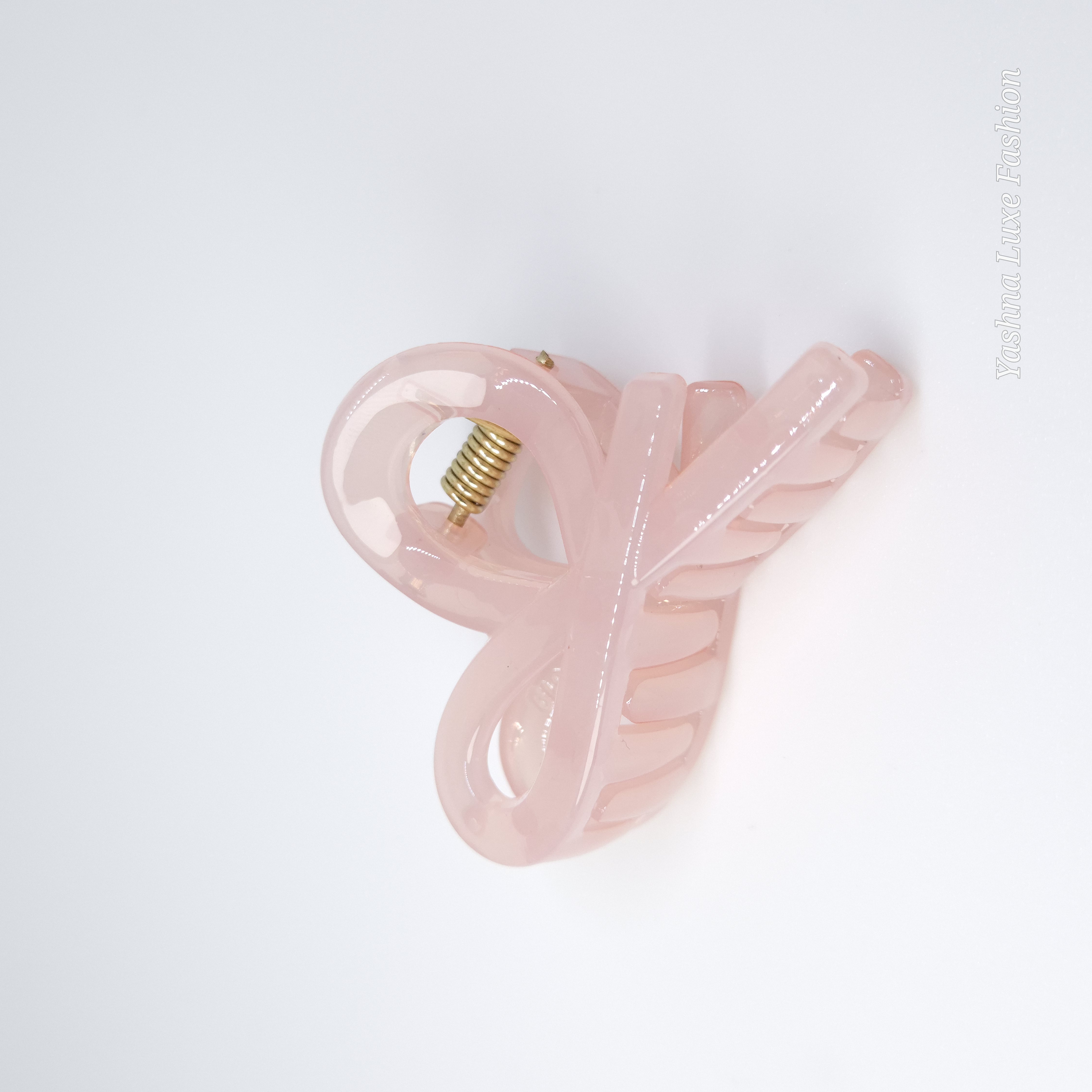 Jelly Finish Hair Claw Clip