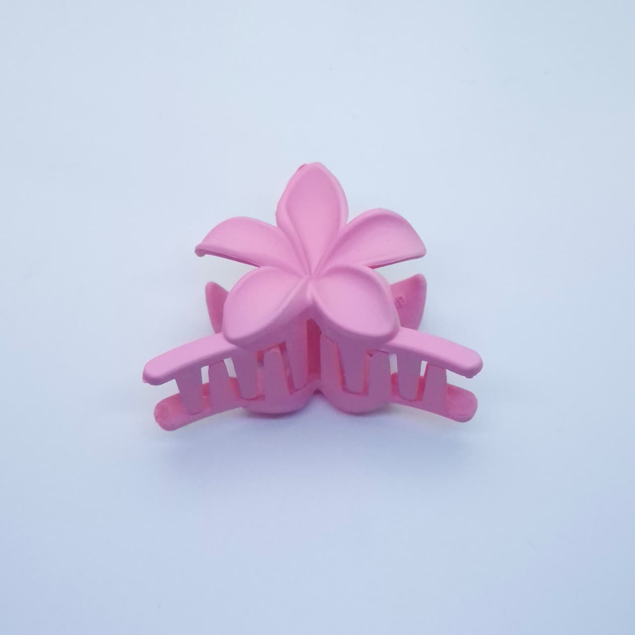Matte Five Petal Flower Hair Claw Clip