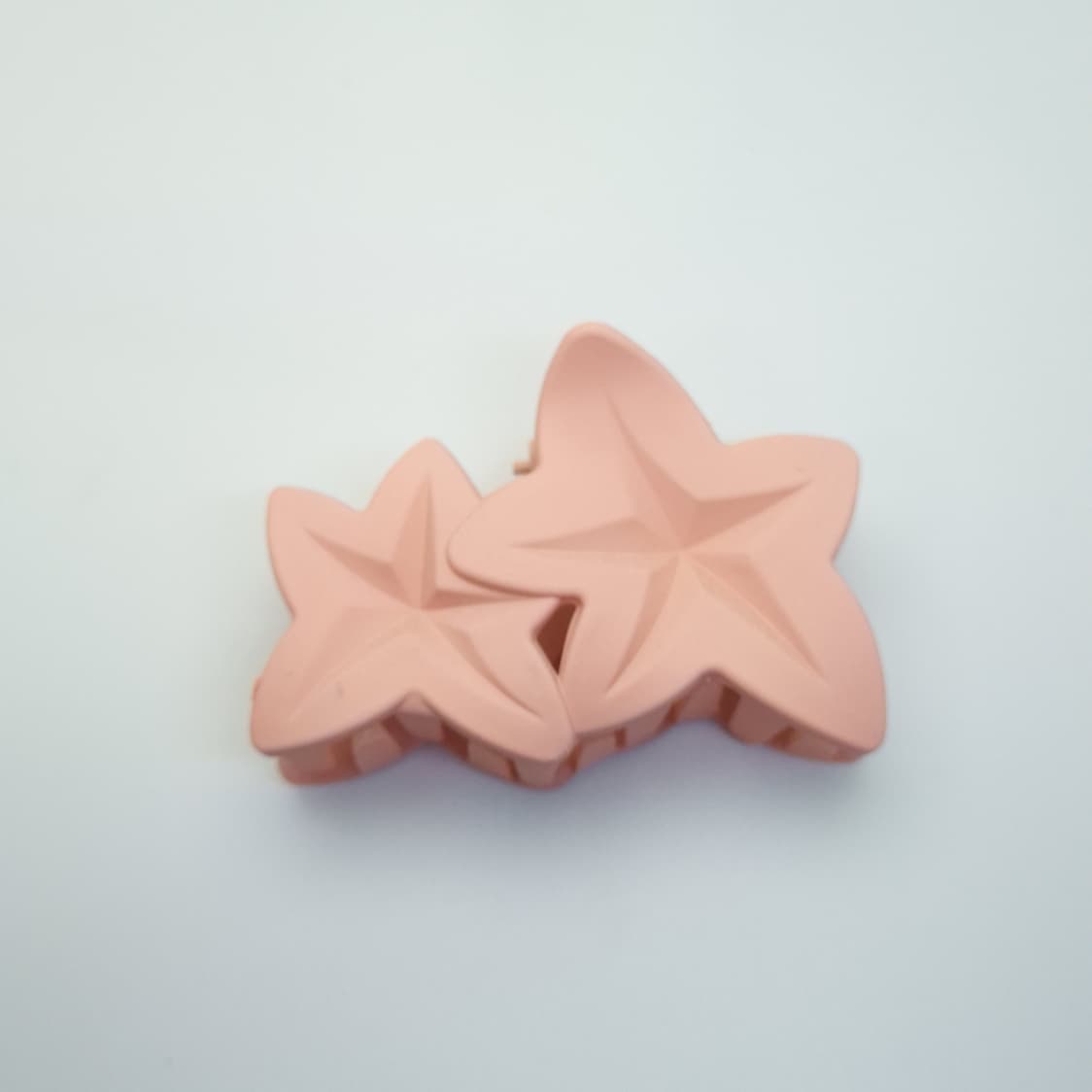 Matte Star-Shaped Claw Clips