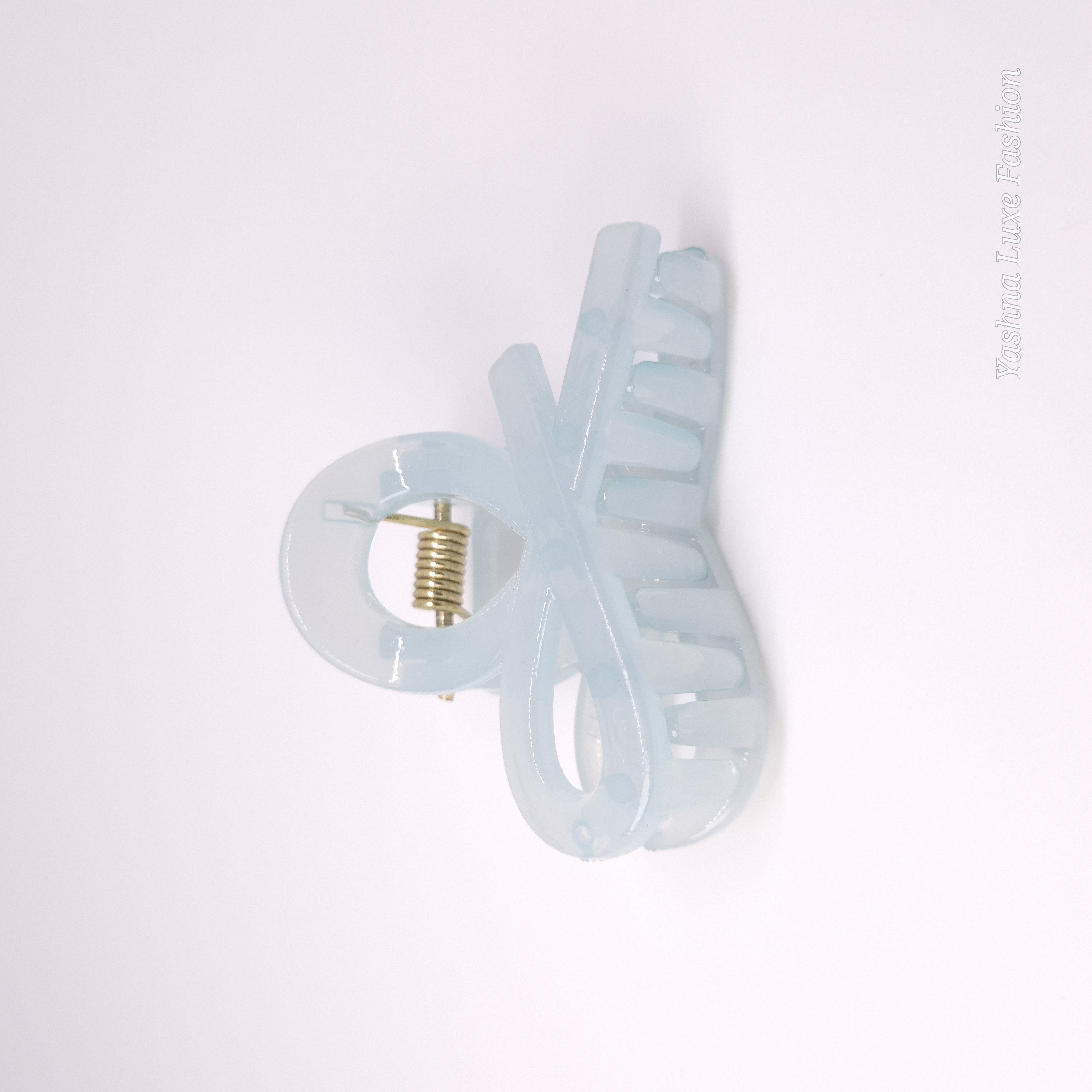 Jelly Finish Hair Claw Clip