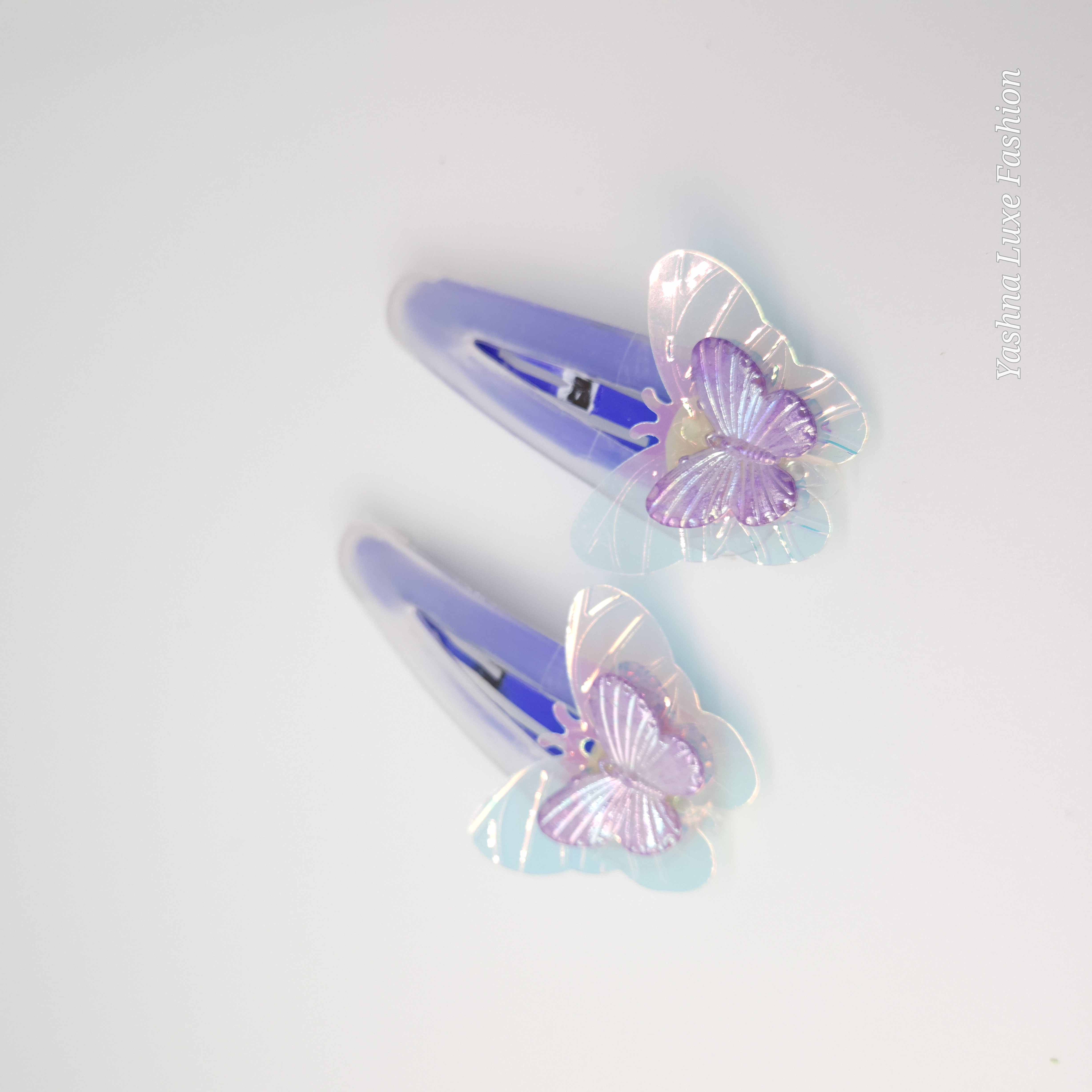 3D Butterfly Tic - Tac Hair Clips