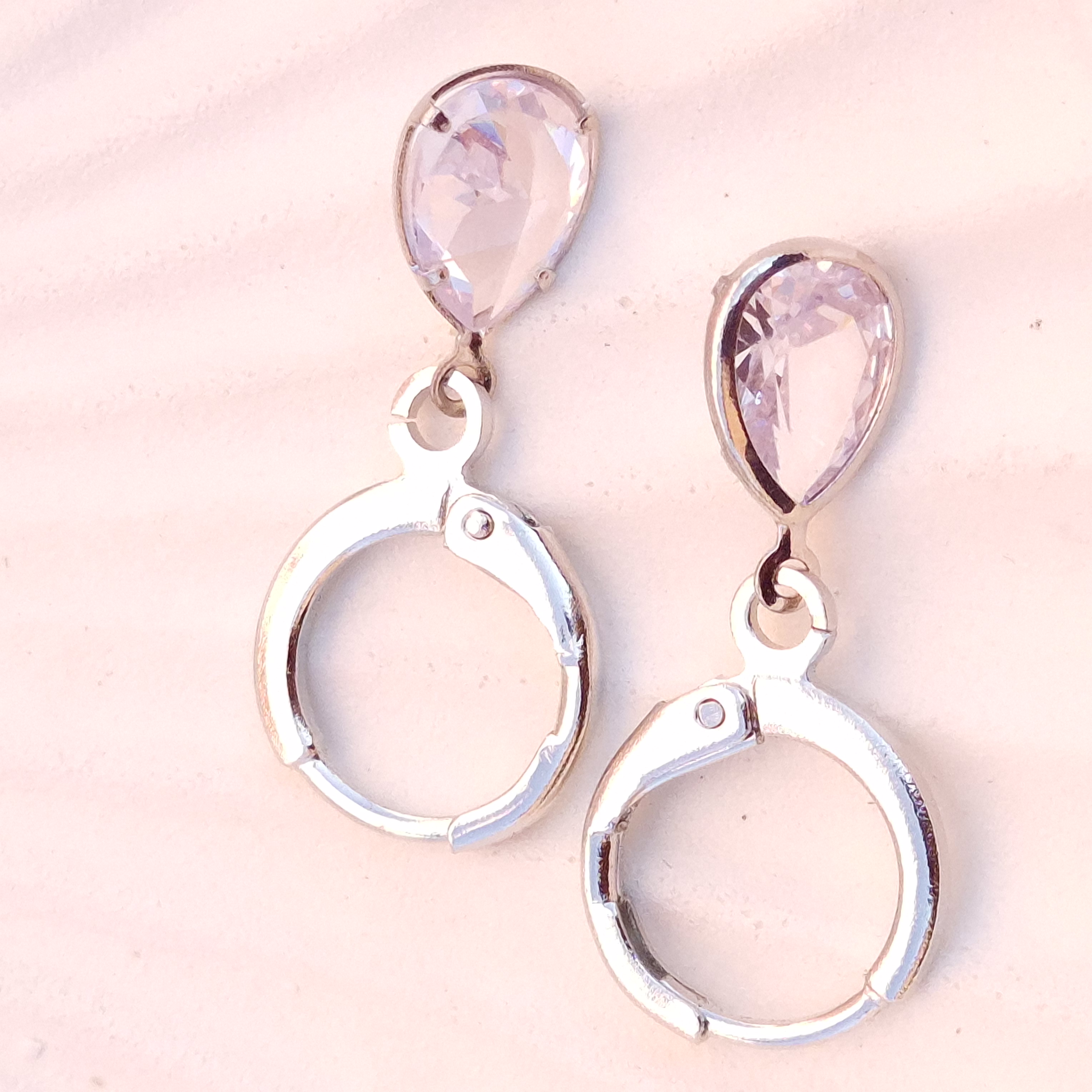 Dewdrop Radiant Crystal Earrings