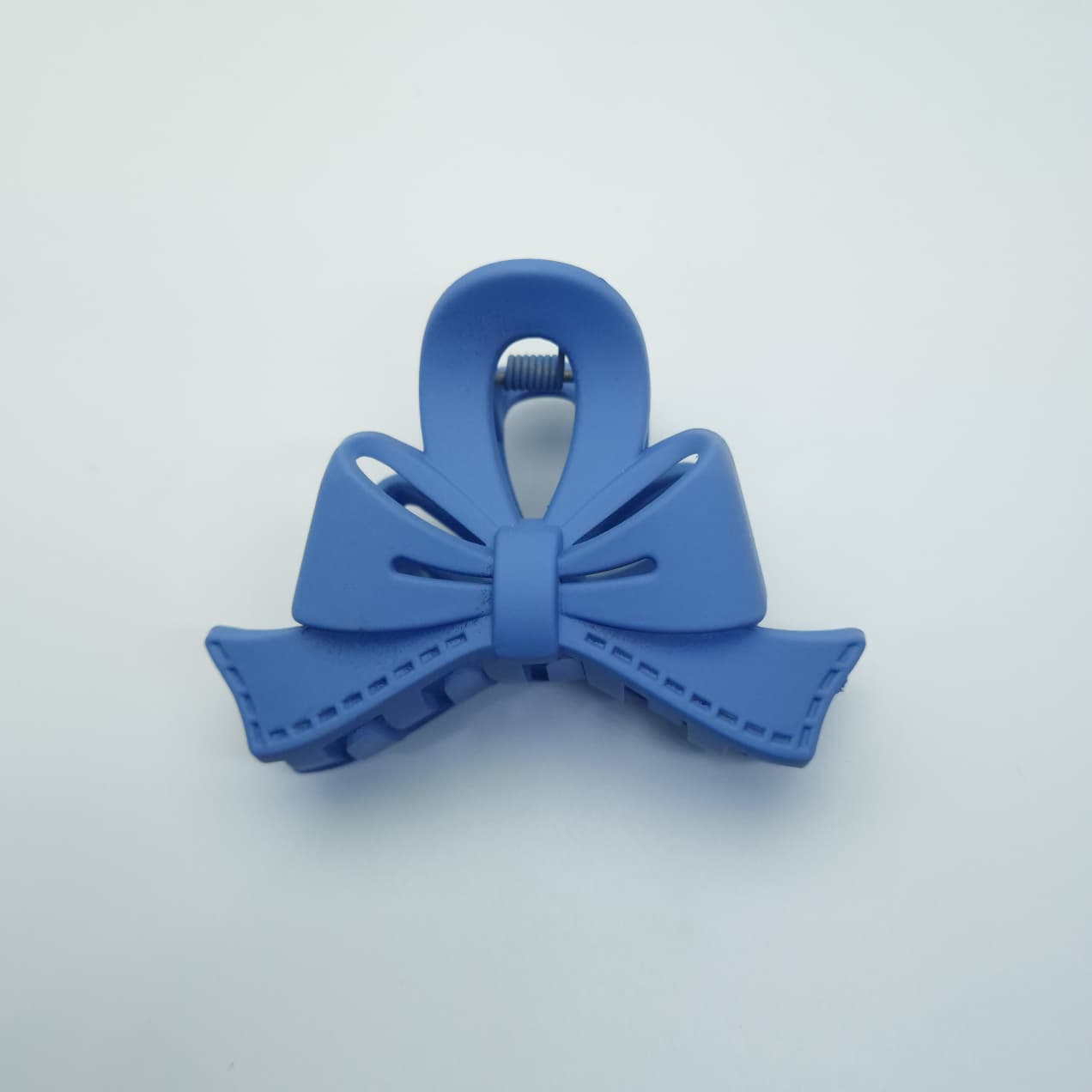 Matte Bow-Shaped Hair Claw Clip