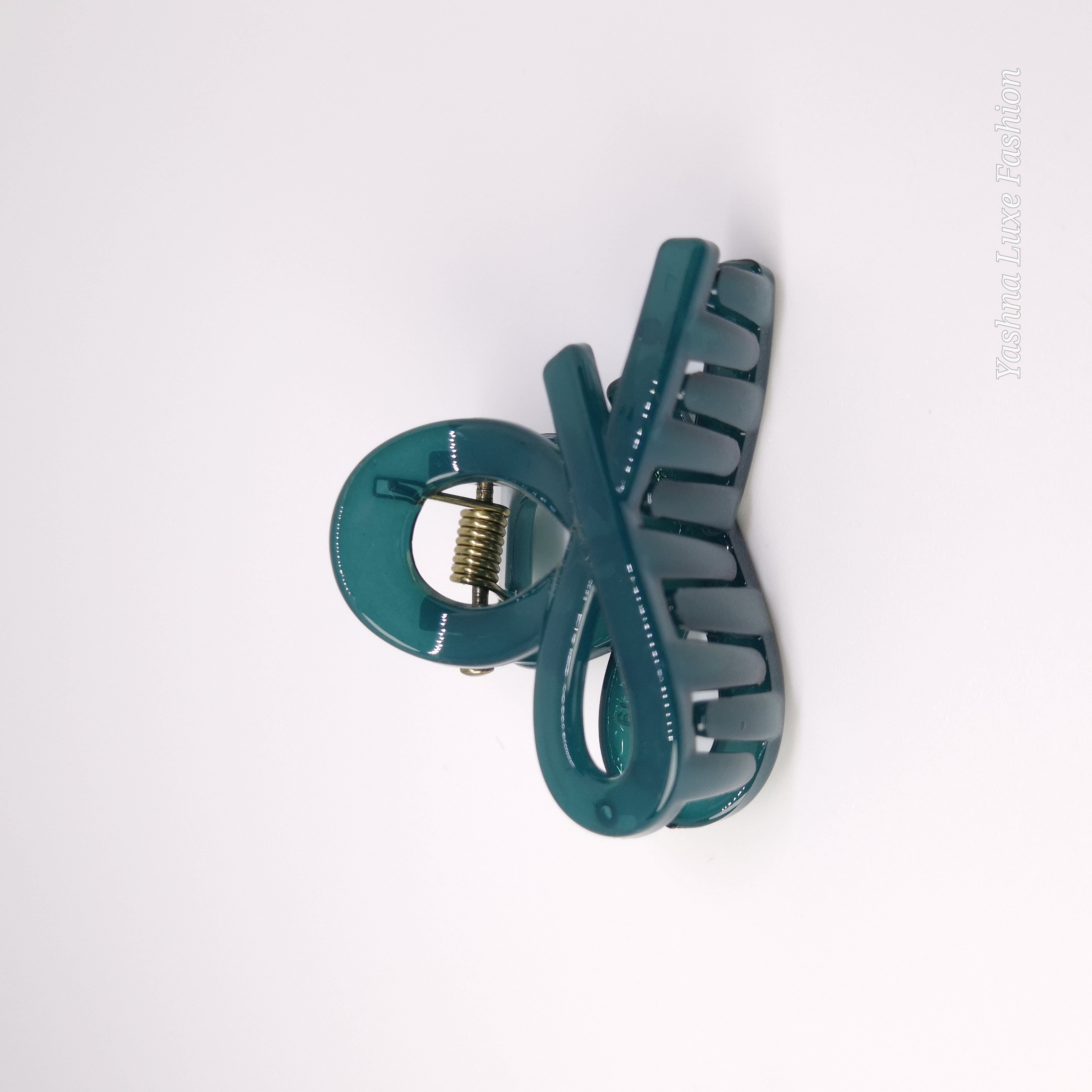 Jelly Finish Hair Claw Clip