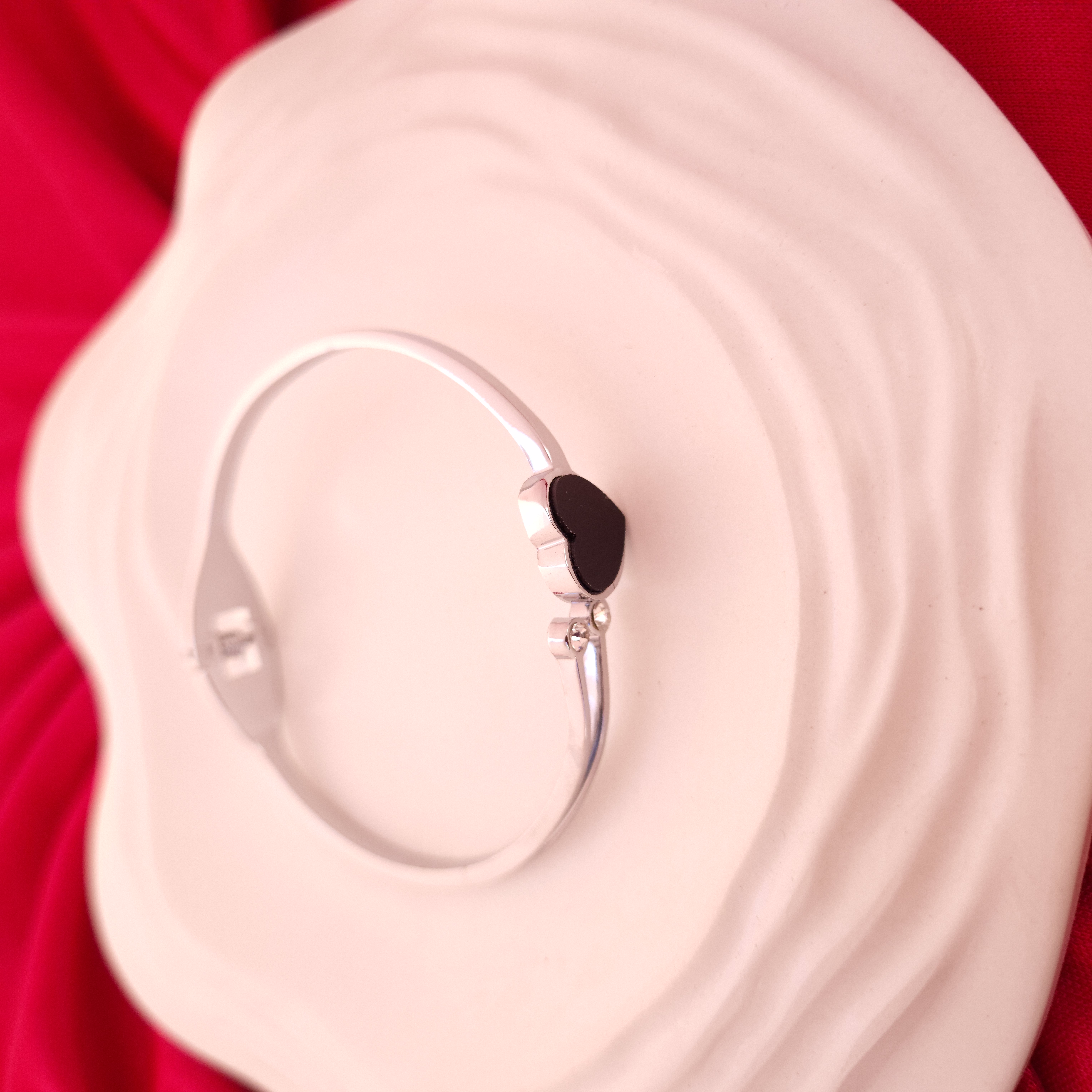 Silver Heart Bracelet