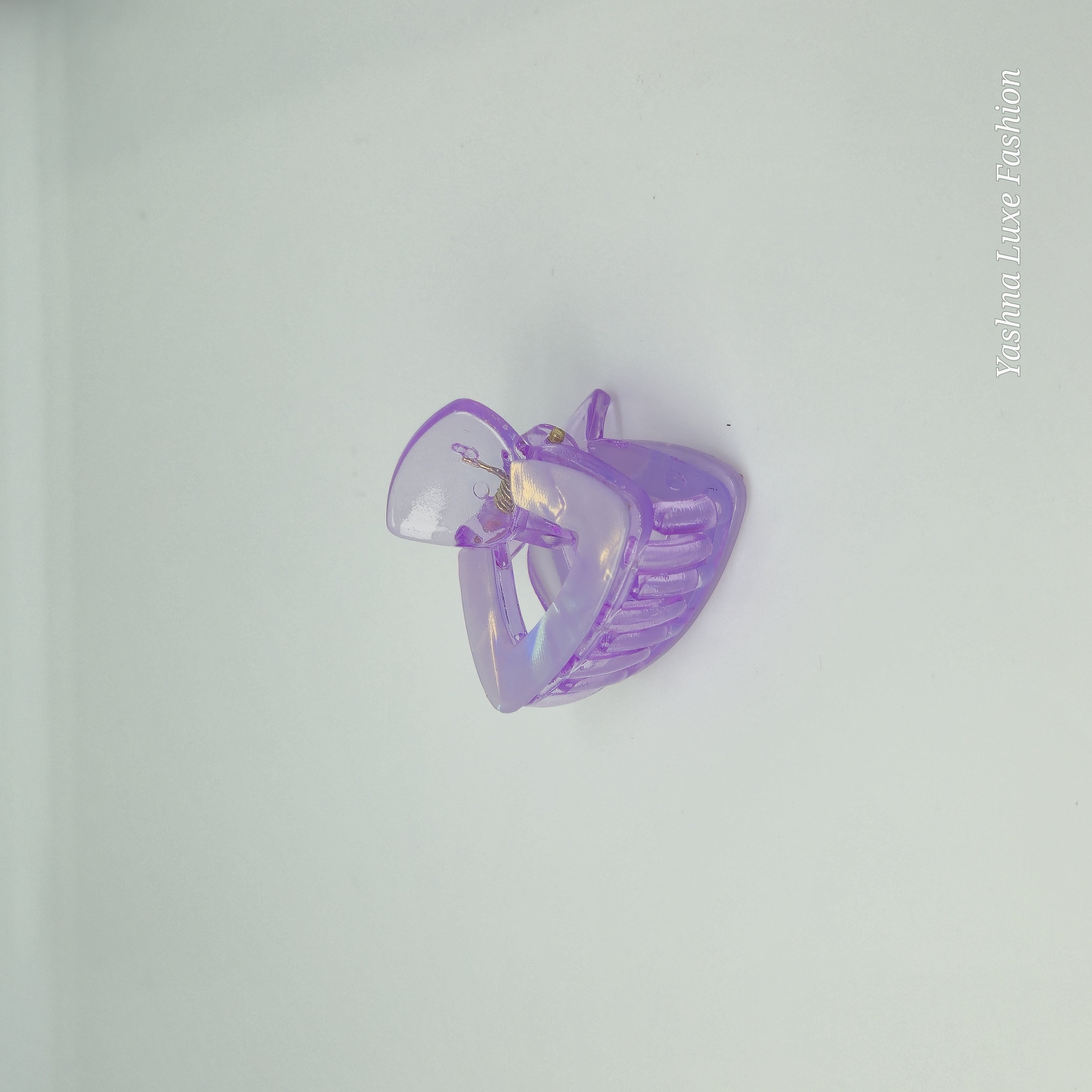 Holographic Finish Hair Claw Clip