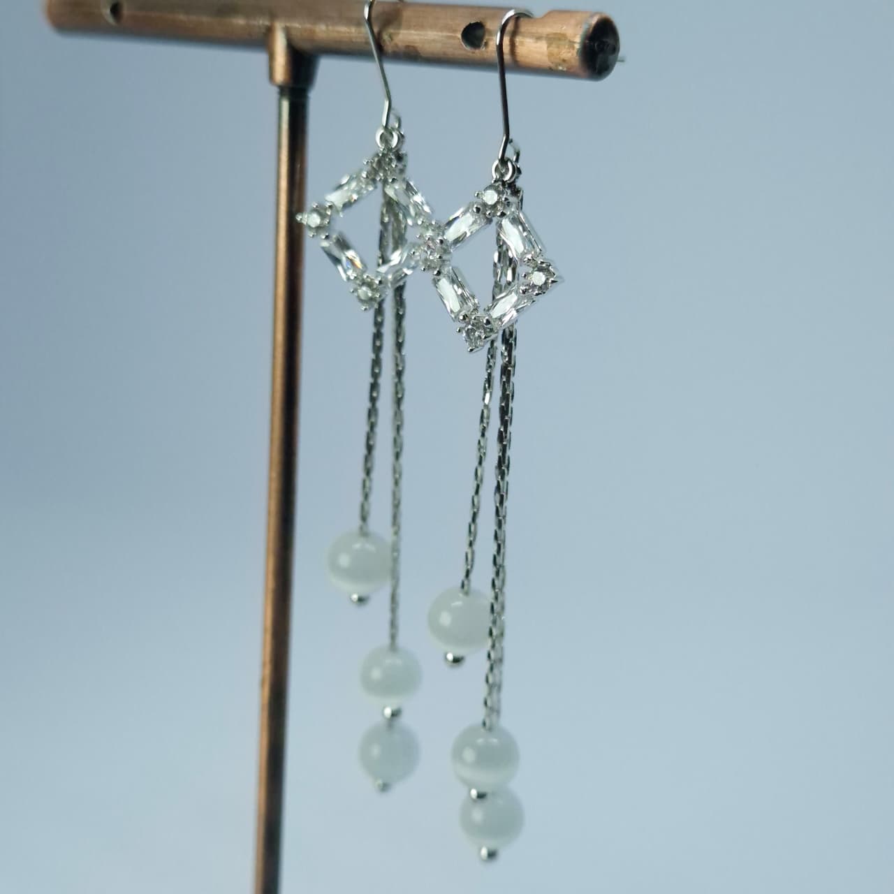 Geometric tassel Earrings